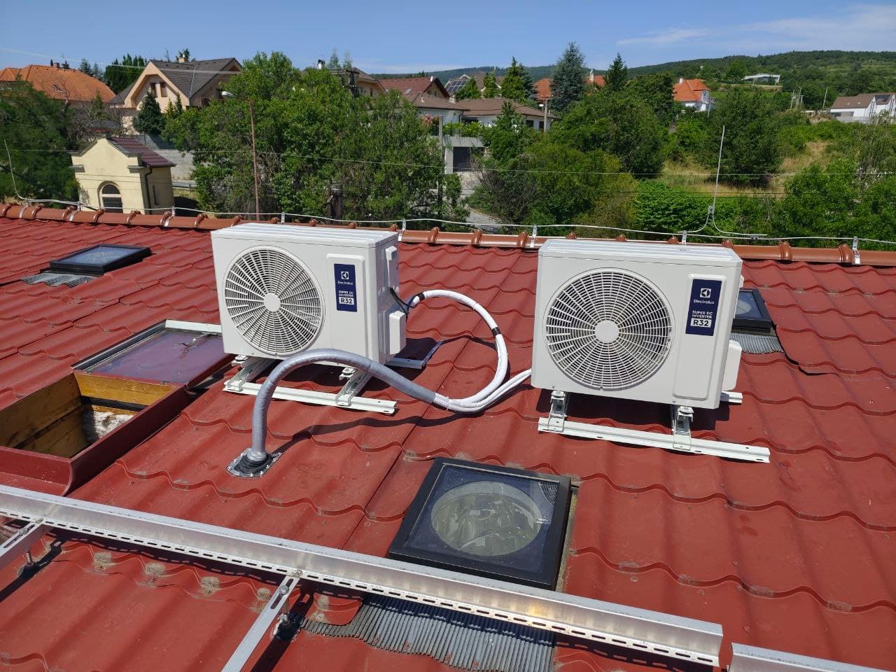 Komerčná klimatizácia — kancelária